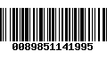 Código de Barras 0089851141995