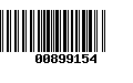 Código de Barras 00899154