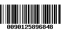 Código de Barras 0090125896848