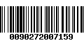 Código de Barras 0090272007159