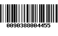 Código de Barras 0090388004455