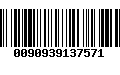 Código de Barras 0090939137571