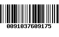 Código de Barras 0091037609175