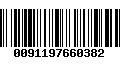 Código de Barras 0091197660382