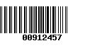 Código de Barras 00912457