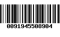 Código de Barras 0091945508904