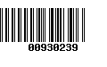 Código de Barras 00930239