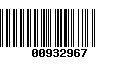 Código de Barras 00932967