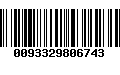 Código de Barras 0093329806743