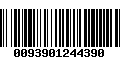 Código de Barras 0093901244390