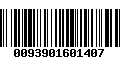 Código de Barras 0093901601407