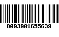 Código de Barras 0093901655639