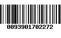 Código de Barras 0093901702272