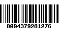 Código de Barras 0094379281276