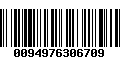 Código de Barras 0094976306709