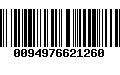 Código de Barras 0094976621260