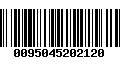 Código de Barras 0095045202120