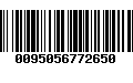 Código de Barras 0095056772650