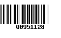 Código de Barras 00951128