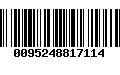 Código de Barras 0095248817114