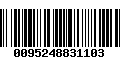 Código de Barras 0095248831103