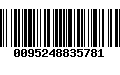 Código de Barras 0095248835781