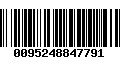 Código de Barras 0095248847791