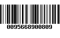 Código de Barras 0095668900809