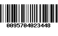 Código de Barras 0095704023448