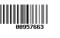 Código de Barras 00957663