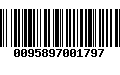 Código de Barras 0095897001797