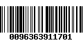 Código de Barras 0096363911701