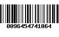 Código de Barras 0096454741064