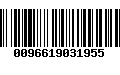 Código de Barras 0096619031955