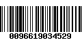 Código de Barras 0096619034529