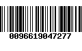 Código de Barras 0096619047277