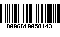 Código de Barras 0096619058143