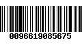 Código de Barras 0096619085675