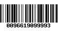 Código de Barras 0096619099993