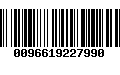 Código de Barras 0096619227990