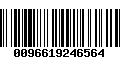 Código de Barras 0096619246564