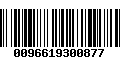 Código de Barras 0096619300877