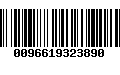 Código de Barras 0096619323890