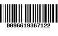 Código de Barras 0096619367122