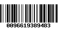 Código de Barras 0096619389483