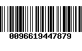 Código de Barras 0096619447879