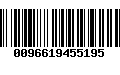 Código de Barras 0096619455195