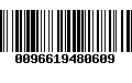 Código de Barras 0096619480609