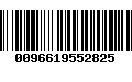 Código de Barras 0096619552825