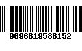 Código de Barras 0096619588152